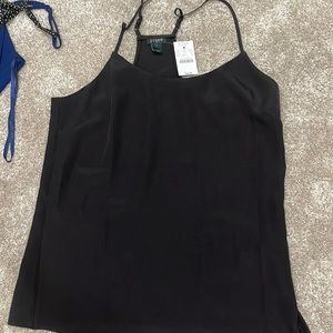 Black Jcrew tank. New with tags. Size 6